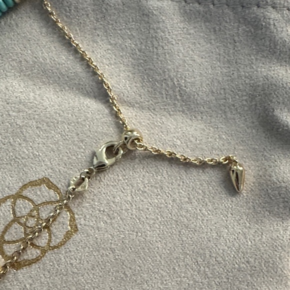 Kendra Scott Delilah Gold Turquoise Bracelet - Picture 4 of 4